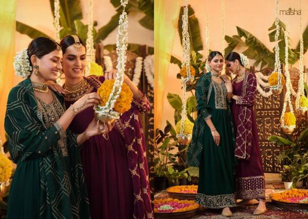 Maisha Zeynep Fancy Heavy Wedding Stylish Designer Salwar Suit Collection